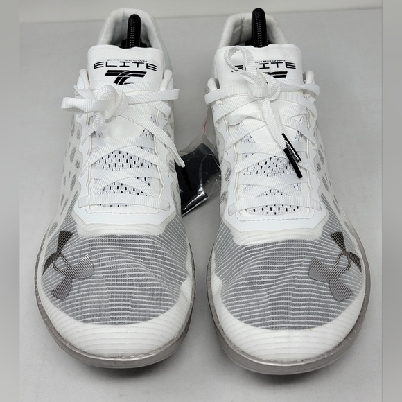 Under Armour Shakedown Elite Breeze White Track Field 3027568-100 Men's Size 10 - Picture 8 of 9